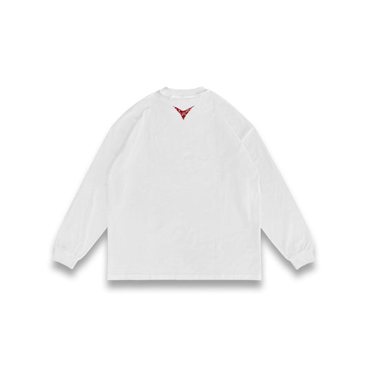 Your Eyez Only - White Long Sleeve Tee